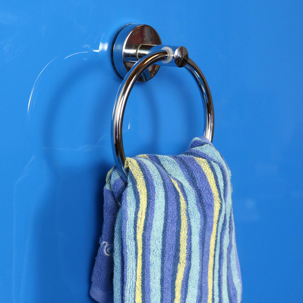 Stainless Steel Suction Cup Towel Ring